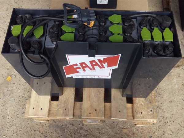 Bình điện xe nâng FAAM 48V dành cho xe nâng đứng lái
